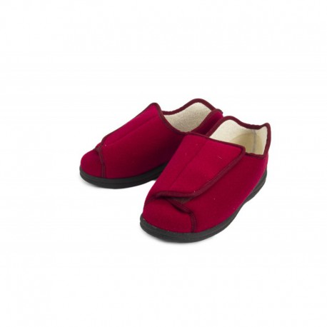 Chaussures detente LOVE bordeaux