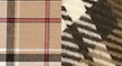 Ecossais beige variés